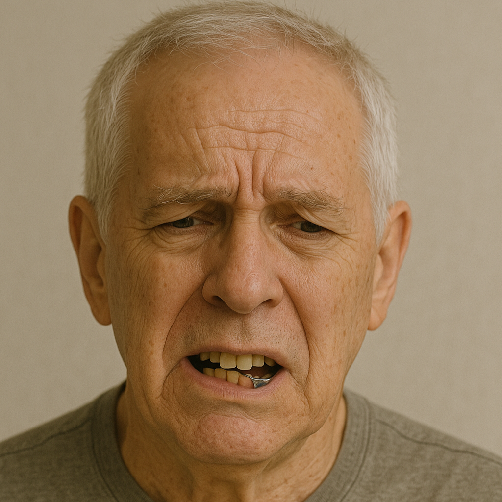 Não se adapta à prótese removível, sente desconforto, insegurança ou machucados frequentes